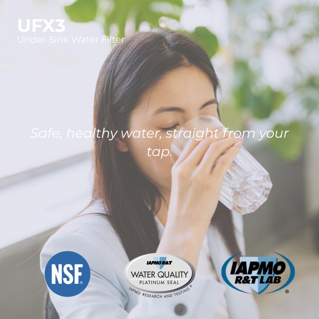 Under Sink Water Filter Thailand | UFX3 | Removes Chlorine, PFAS & Bacteria
