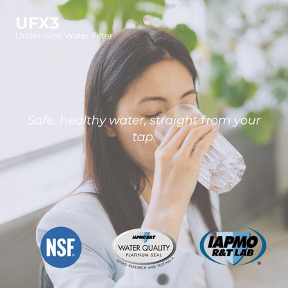Under Sink Water Filter Thailand | UFX3 | Removes Chlorine, PFAS & Bacteria